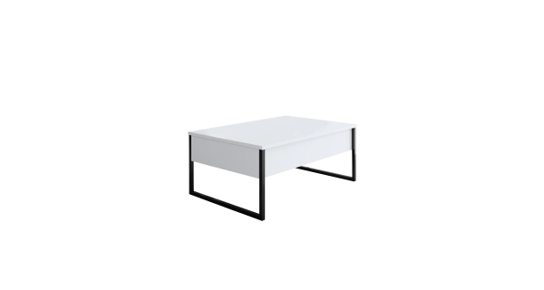 Obývací pokoj WELTRIS typ 3, bílá/černá