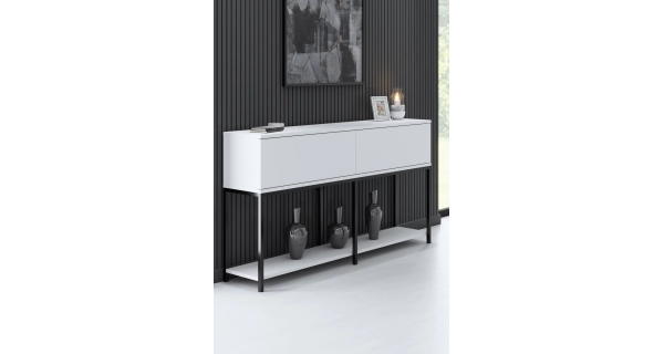 Obývací pokoj WINSON, černá/bílá