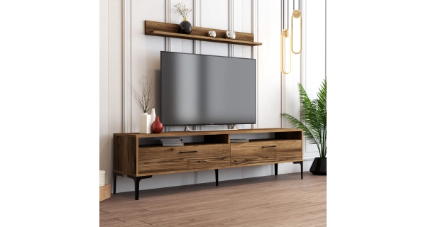 Obývací stěna BALLE, vlašský ořech