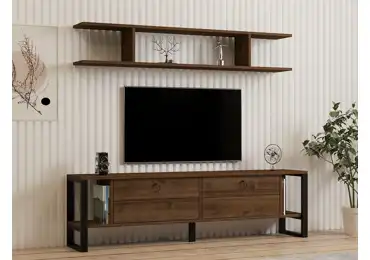 Obývací stěna BOSS, vlašský ořech