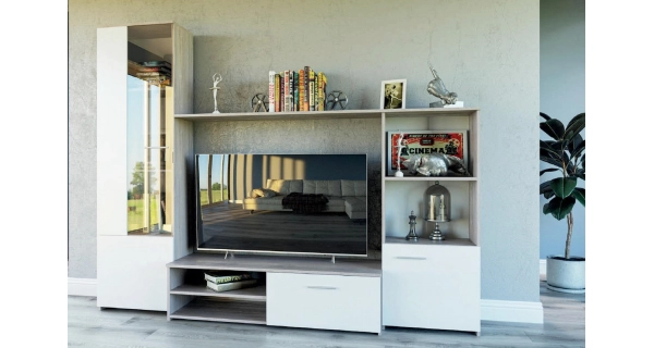 Obývací stěna BOURNE, dub artisan