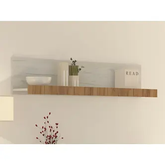 Obývací stěna GOUDINI 10, craft bílý/craft zlatý