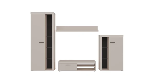 Obývací stěna KADEN, pískově béžová