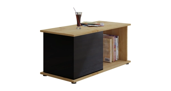 Obývací stěna MIWA s komodou a stolkem, dub artisan