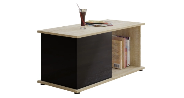 Obývací stěna MIWA s komodou a stolkem, dub sonoma