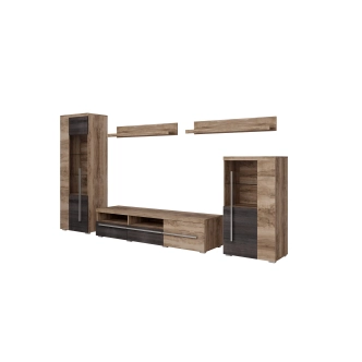 Obývací stěna TYLTA typ 2, ořech satin/touchwood