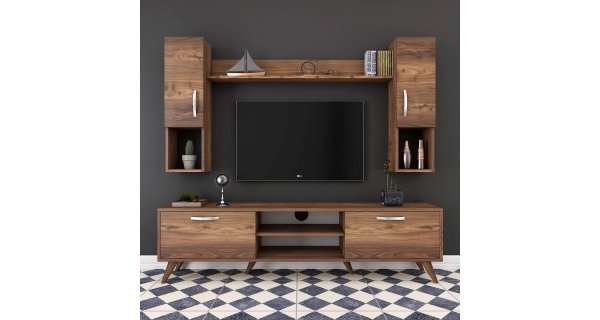 Obývací stěna VENTREX, vlašský ořech