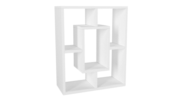 Odkládací příruční stolek GORDY, bílá