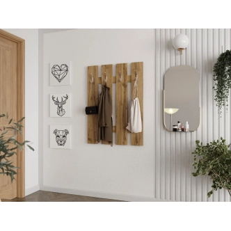 Odkládací stěna NEJBY HAYES, dub wotan