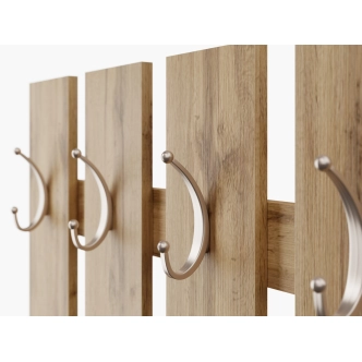 Odkládací stěna NEJBY WYATT, dub wotan