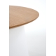 Odkládací stolek ANILKA, přírodní/bílá