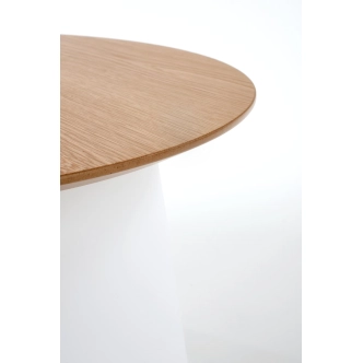 Odkládací stolek ANILKA, přírodní/bílá