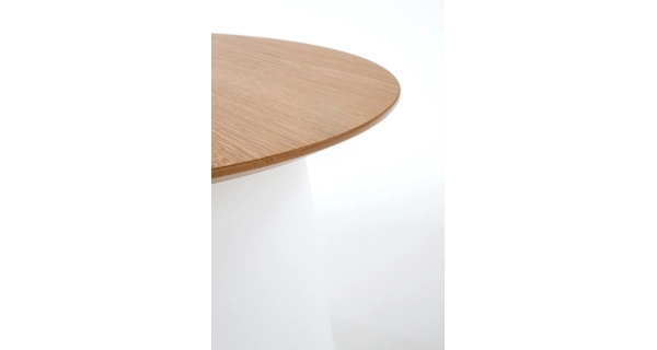 Odkládací stolek ANILKA, přírodní/bílá