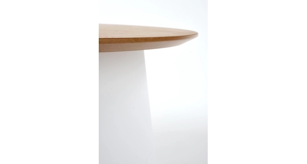 Odkládací stolek ANILKA, přírodní/bílá