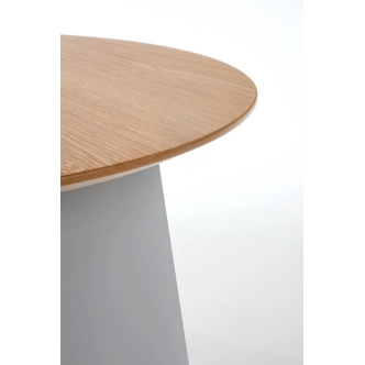 Odkládací stolek ANILKA, přírodní/šedá