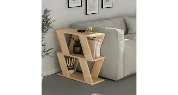 Odkládací stolek BELDA, dub - II. jakost, POUZE OSOBNÍ ODBĚR