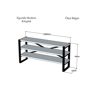 Odkládací stolek BRUSE, vlašský ořech