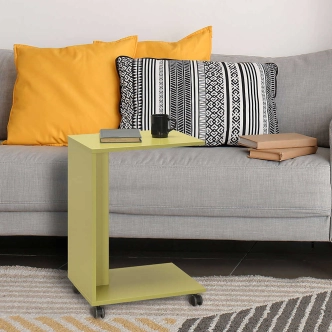 Odkládací stolek COMOROSN, zelený DOPRODEJ