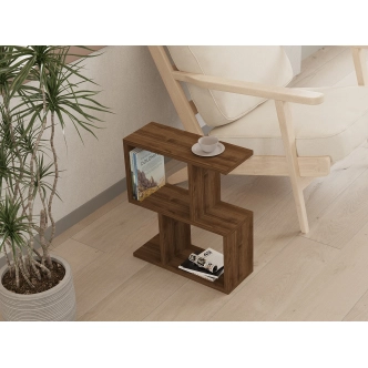 Odkládací stolek DIVIS, vlašský ořech