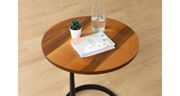 Odkládací stolek DRIDRON, vlašský ořech