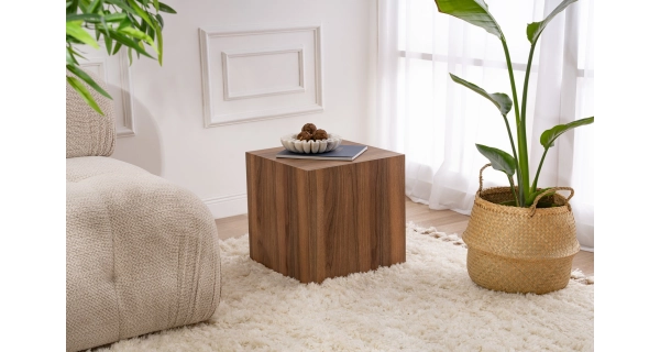 Odkládací stolek FRINOR, vlašský ořech