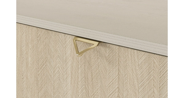 Odkládací stolek LOIS, béžová