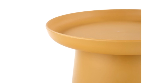 Odkládací stolek MALIHA, hořčicová