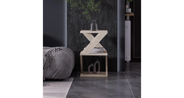 Odkládací stolek MIRDAL, travertin