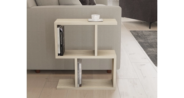 Odkládací stolek REMVEN, travertin