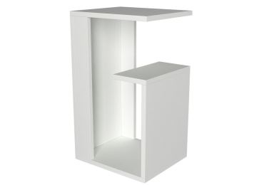 Odkládací stolek VIKA, bílý