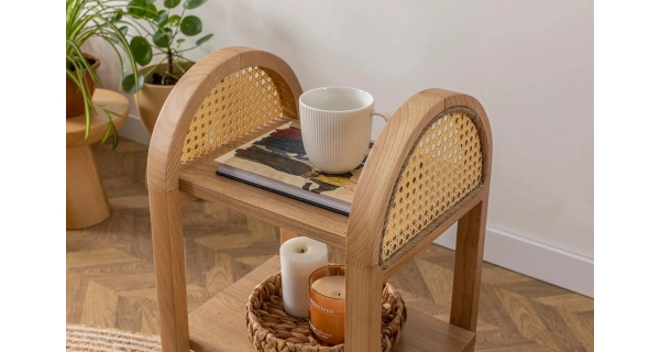 Odkládací stolek ZALNOR typ 2, přírodní