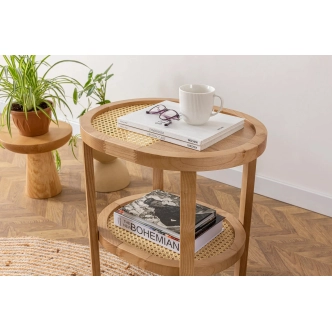 Odkládací stolek ZALNOR typ 3, přírodní