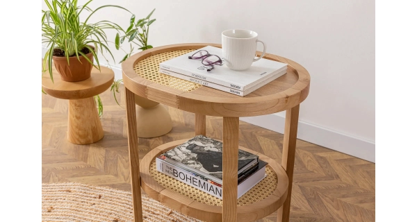 Odkládací stolek ZALNOR typ 3, přírodní