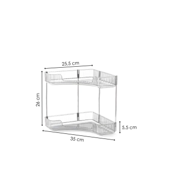Organizér na kosmetiku NN01101, antracit