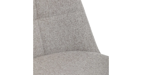 Otočná jídelní židle JORLEMKAL, krémová látka, černý kov