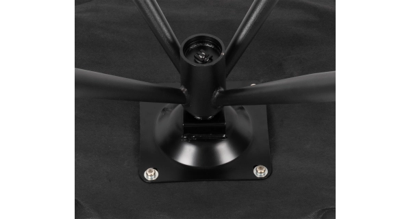 Otočná jídelní židle UTRELA, béžová látka/kov