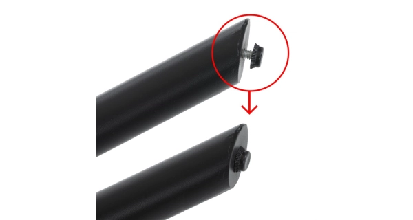 Otočná jídelní židle VORTORQUIN, krémová látka, černý kov