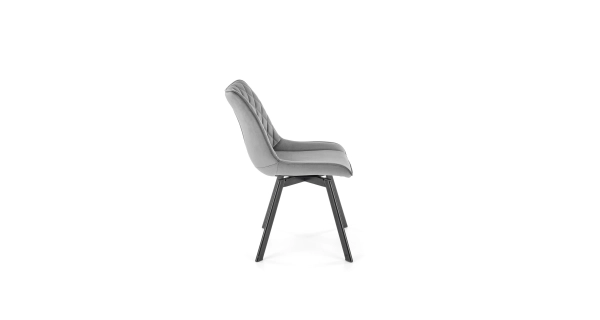 Otočná židle SYLVA, šedá