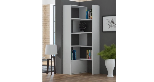 PADANG regál, bílá