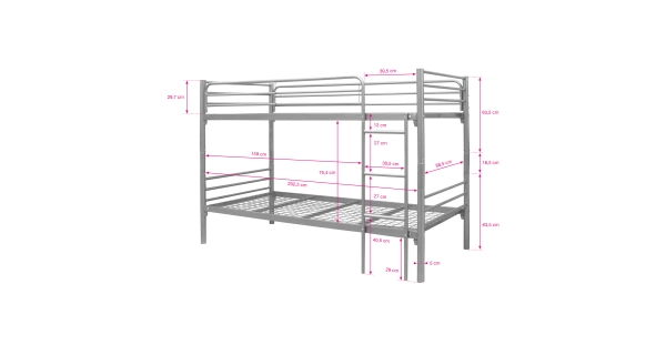 Palanda AVICENNA 2 s rošty, kov