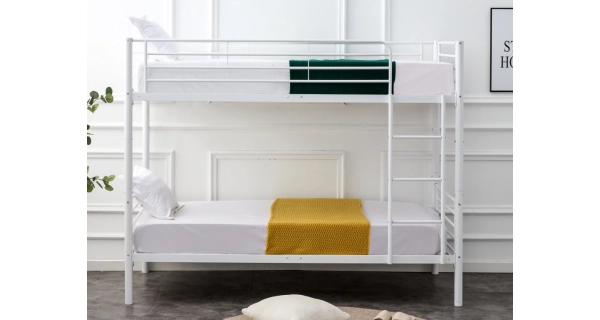 Patrová postel KAWAGARBO, bílá