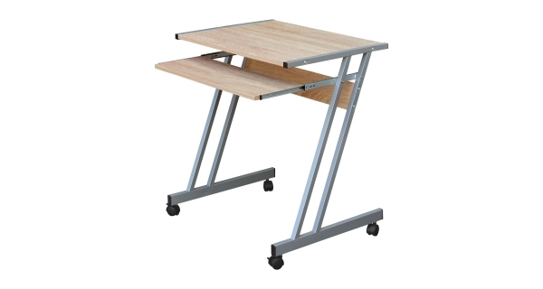 PC stůl na kolečkách PARÍCUTIN, buk