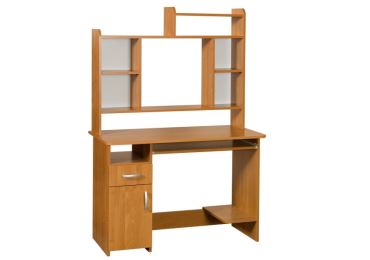 PC stůl QUECER s nástavcem, olše