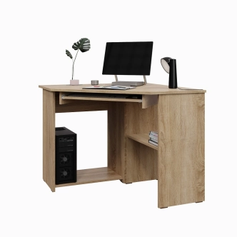 PC stůl rohový NEJBY SMART 01, pravý, dub sonoma