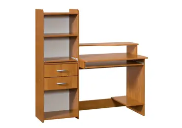 PC stůl s nádstavcem ACHTAT, olše