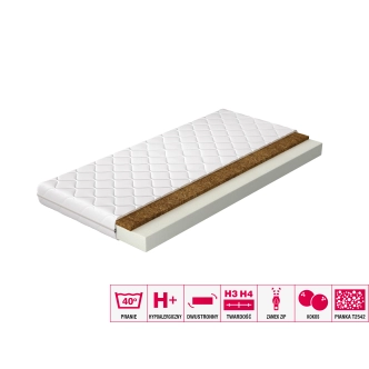 Pěnová matrace SAGE 90x200 cm s hypoalergenním potahem