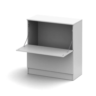 Peřiňák (komoda) PULAU, bílá