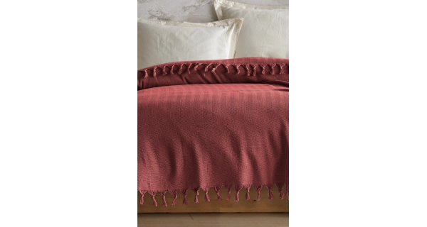 Plamenová Přikrývka/přehoz, 200 x 220 cm