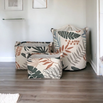 Plstěné košíky NN01307 - sada 3 ks