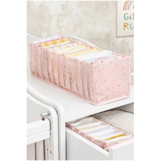 Plstěný košík NN01045, růžová